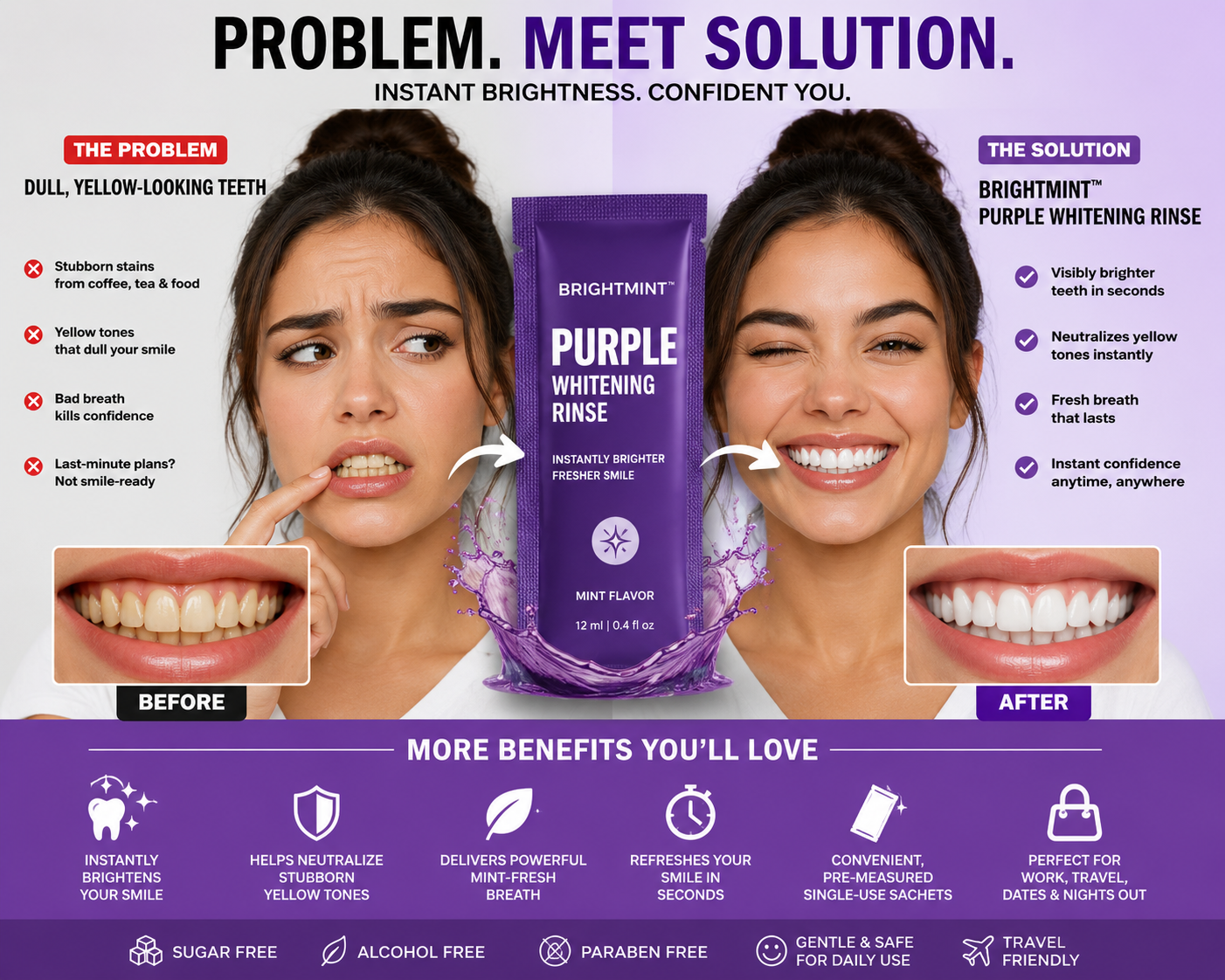 BrightMint™ — Reveal a Brighter-Looking Smile