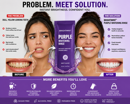 BrightMint™ — Reveal a Brighter-Looking Smile