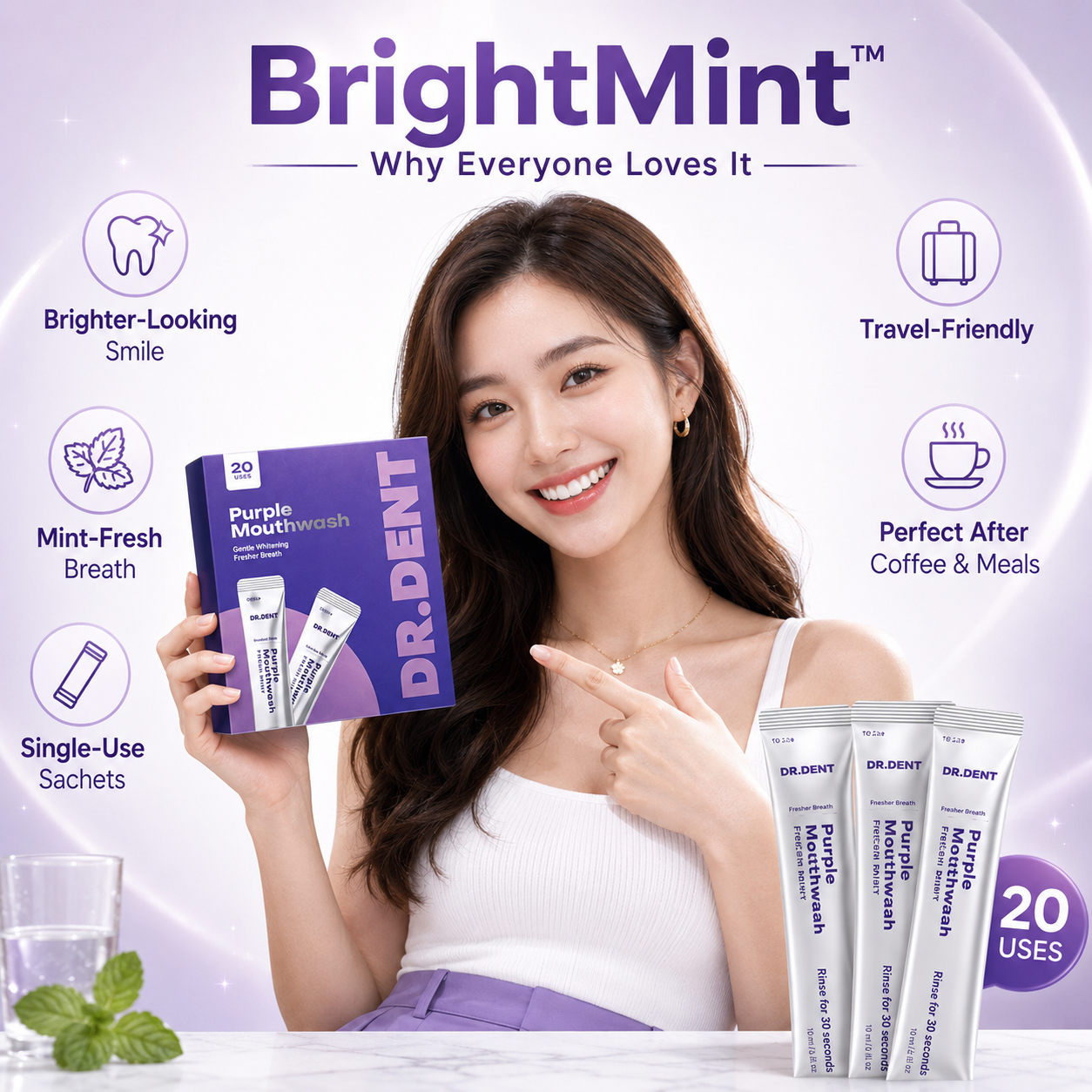 BrightMint™ — Reveal a Brighter-Looking Smile