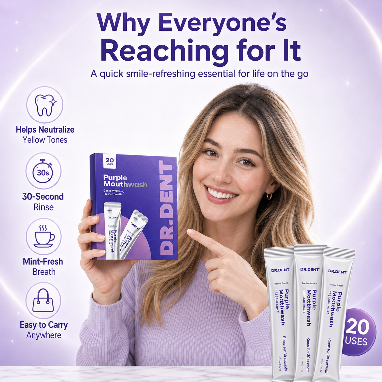 BrightMint™ — Reveal a Brighter-Looking Smile
