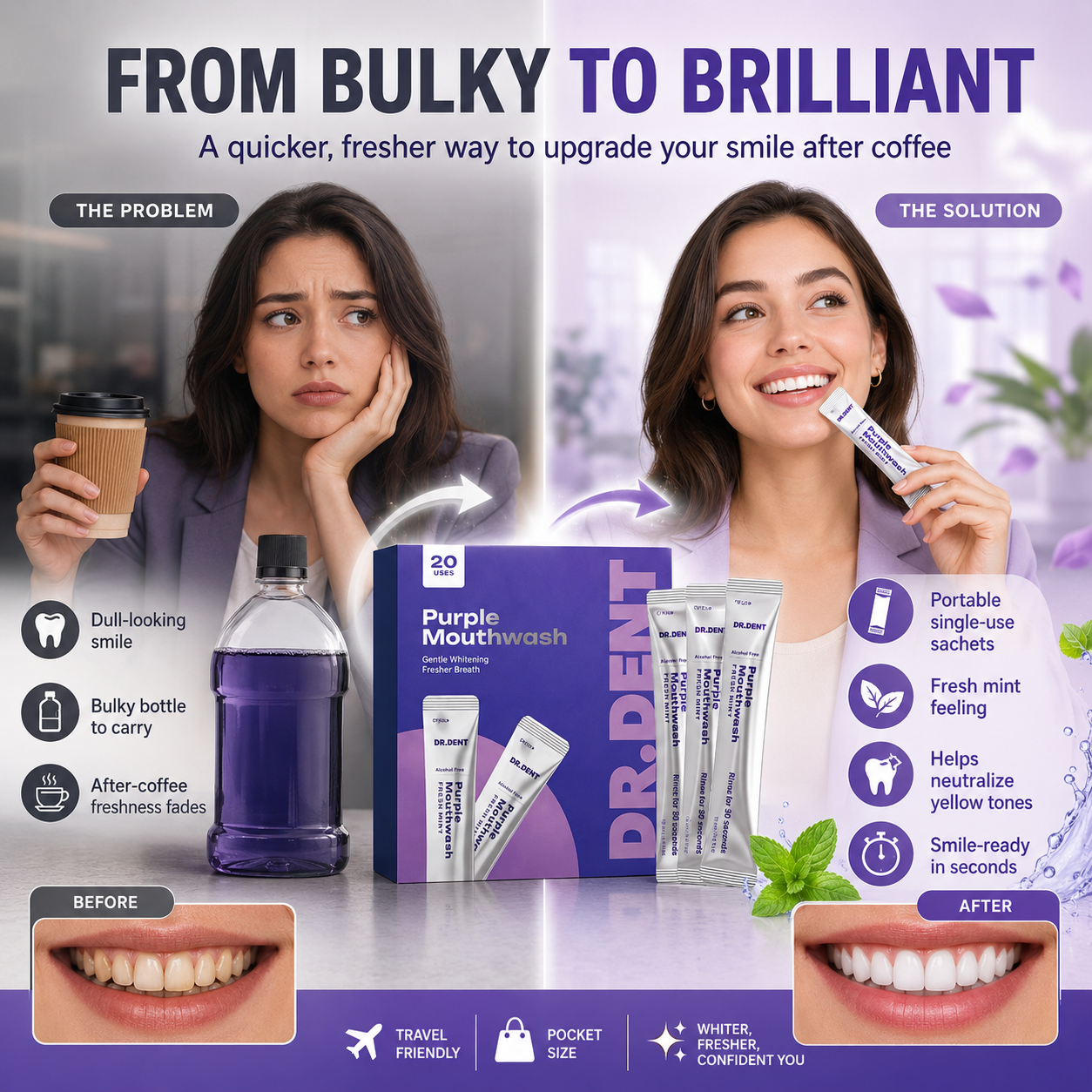 BrightMint™ — Reveal a Brighter-Looking Smile