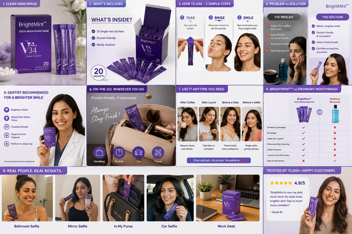 BrightMint™ — Reveal a Brighter-Looking Smile