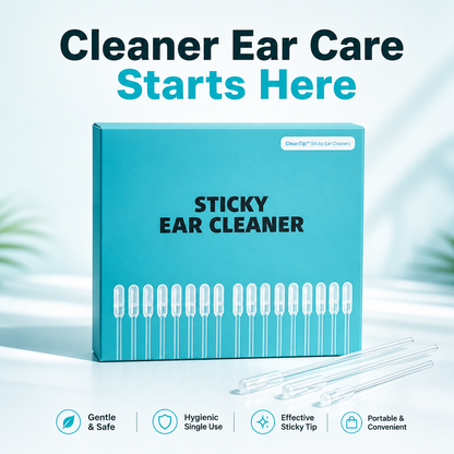CleanTip™ Sticky Ear Cleaners