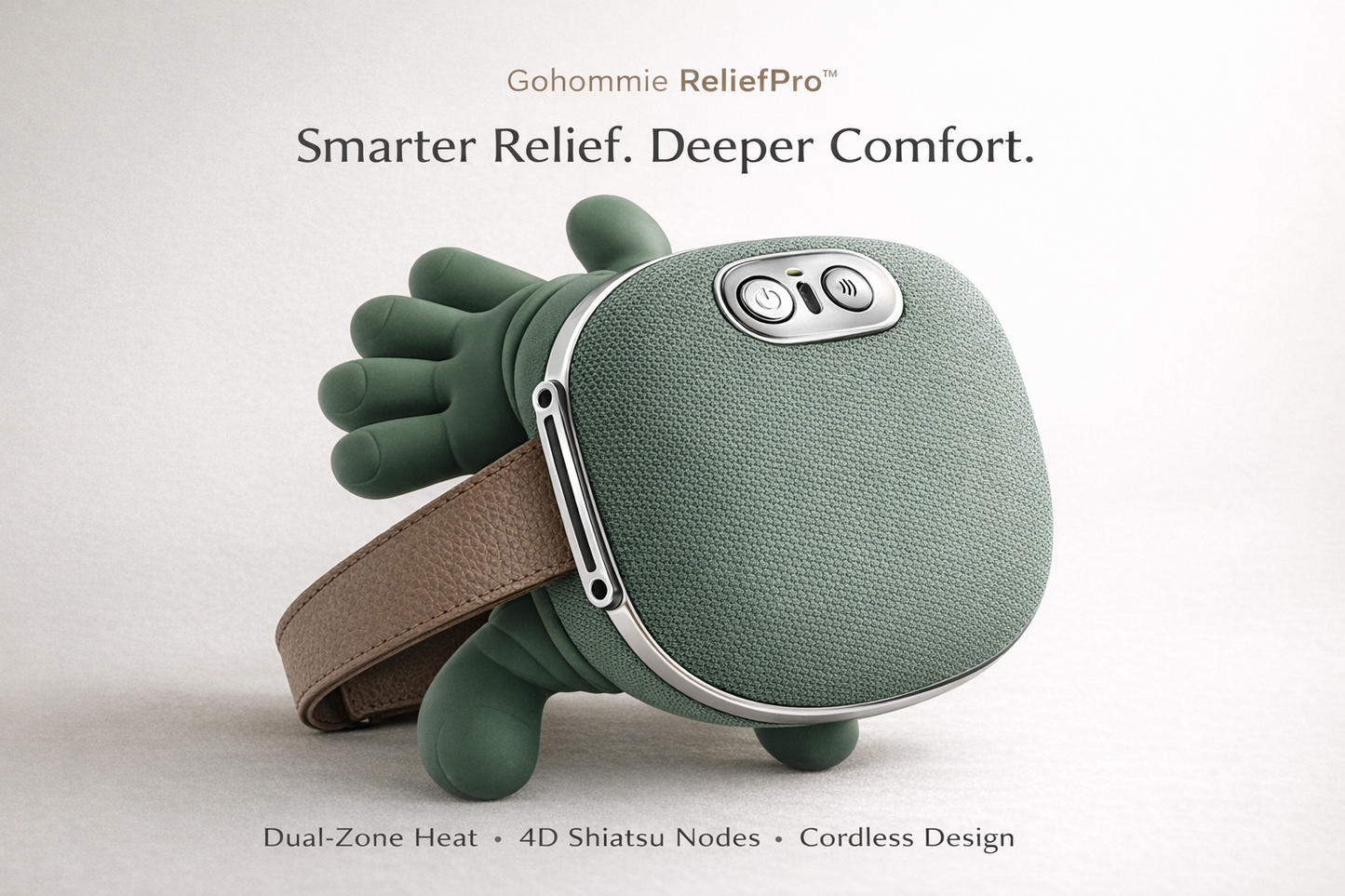 Gohommie ComfortPulse™-Neck Tension to Deep Relaxation