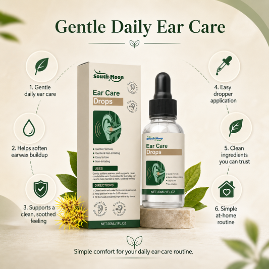 EarEase™ Drops — Gentle Daily Ear Care Solution