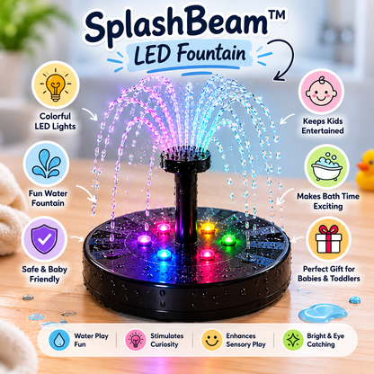 SplashBeam™ LED Fountain-Make Every Splash Feel Magical