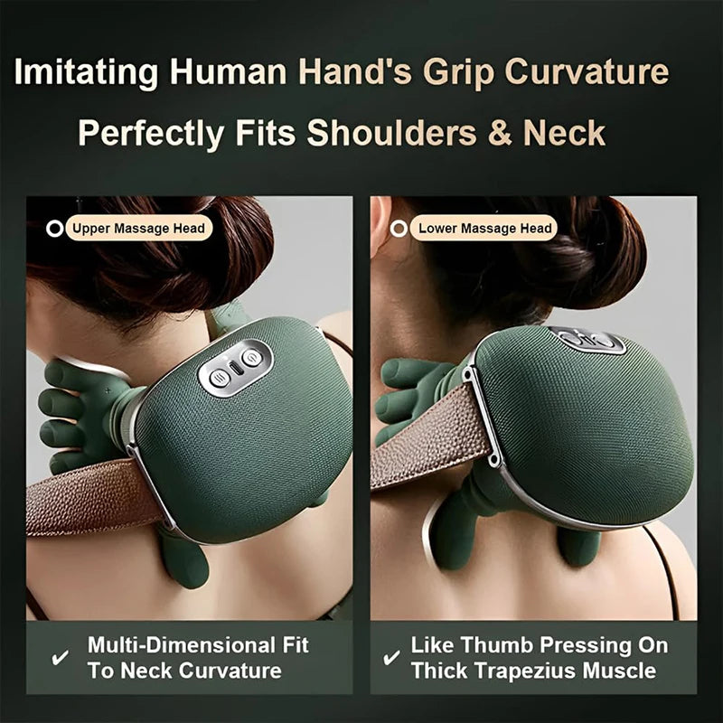 Gohommie ComfortPulse™-Neck Tension to Deep Relaxation