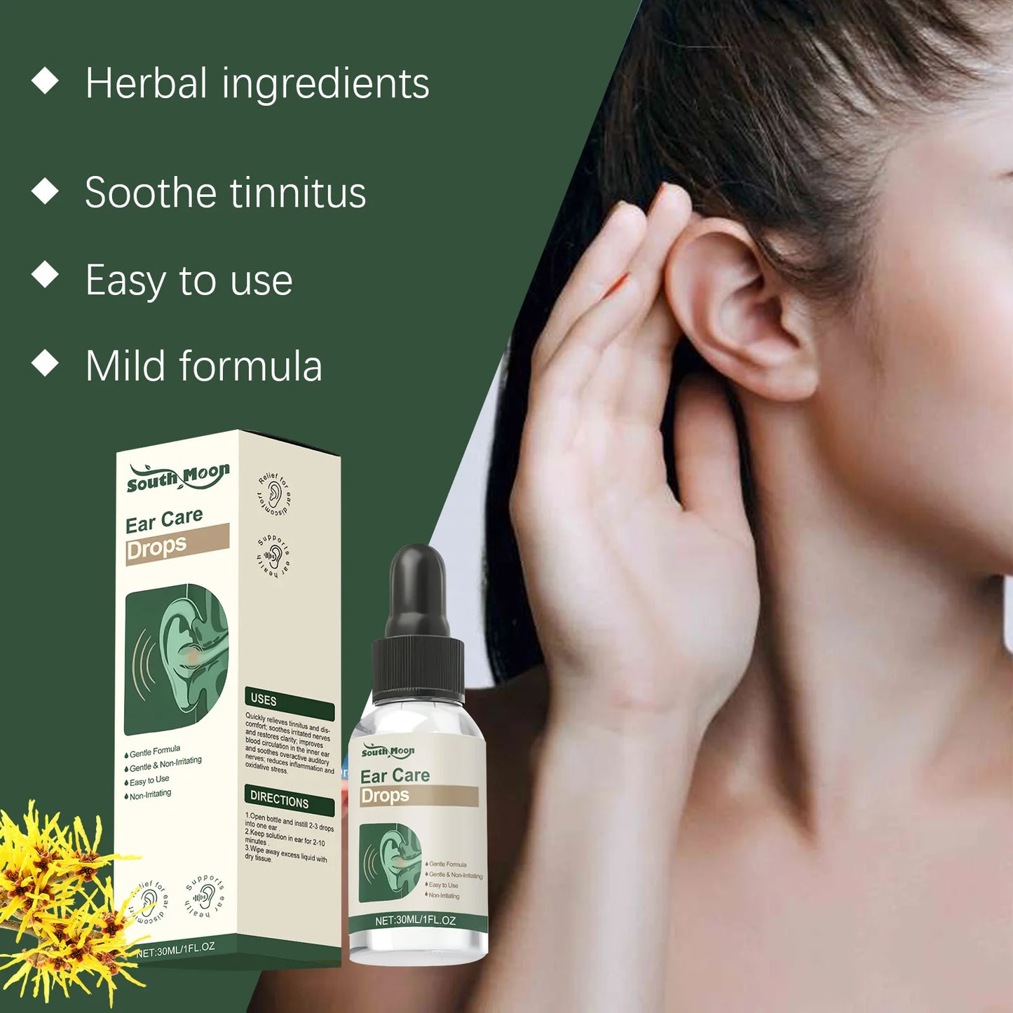 EarEase™ Drops — Gentle Daily Ear Care Solution