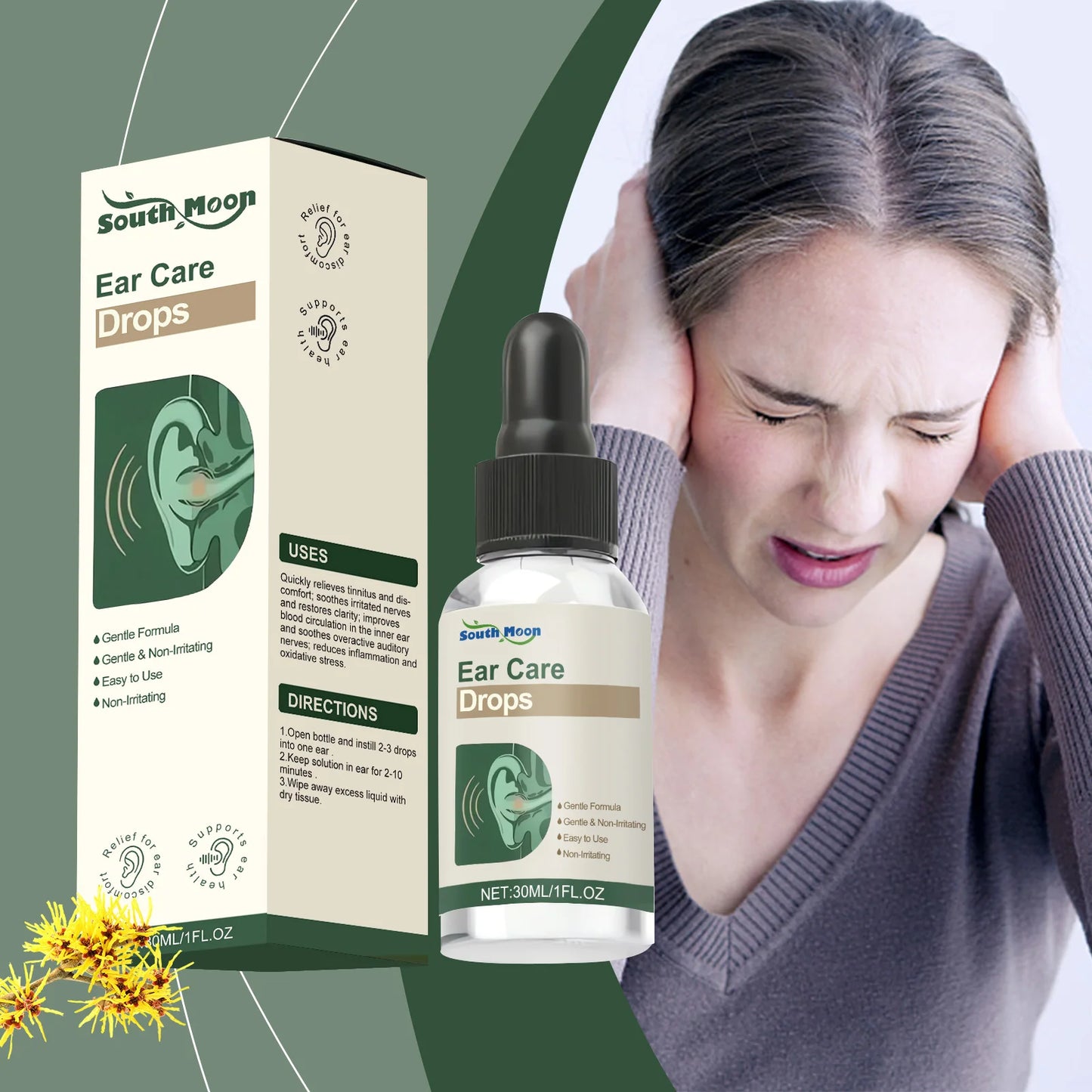 EarEase™ Drops — Gentle Daily Ear Care Solution