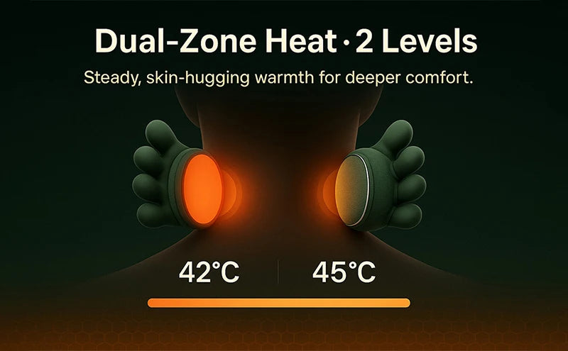 Gohommie ComfortPulse™-Neck Tension to Deep Relaxation